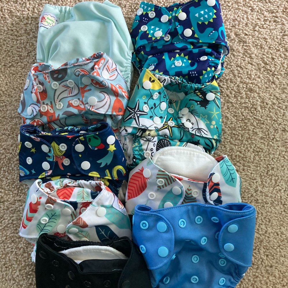 Happy Flute ALL-IN-ONE Cloth Diapers  (ONESIZE)
